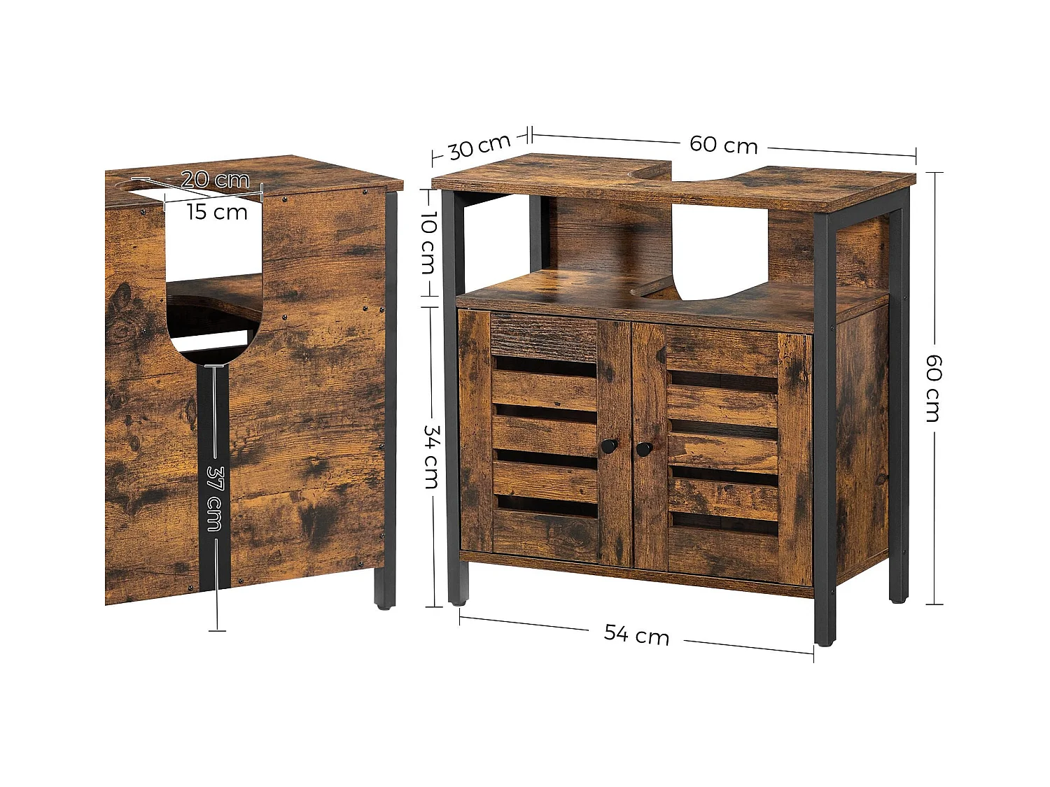 Waschbeckenunterschrank Ichikawa