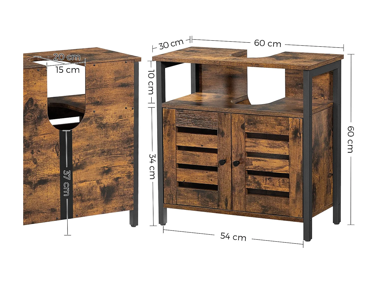 Meuble sous-vasque Ichikawa