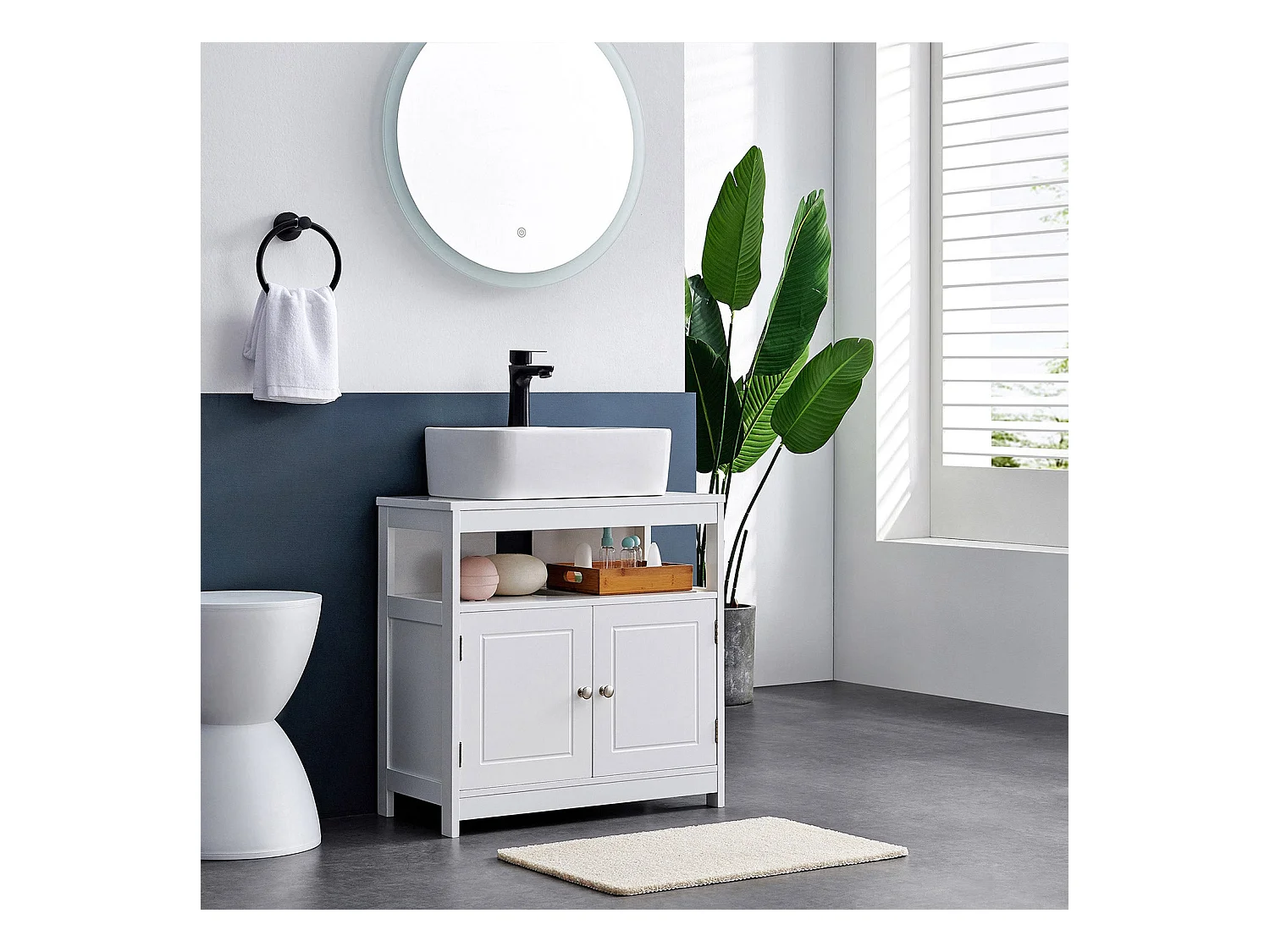 Waschbeckenunterschrank mit  Türen Accra