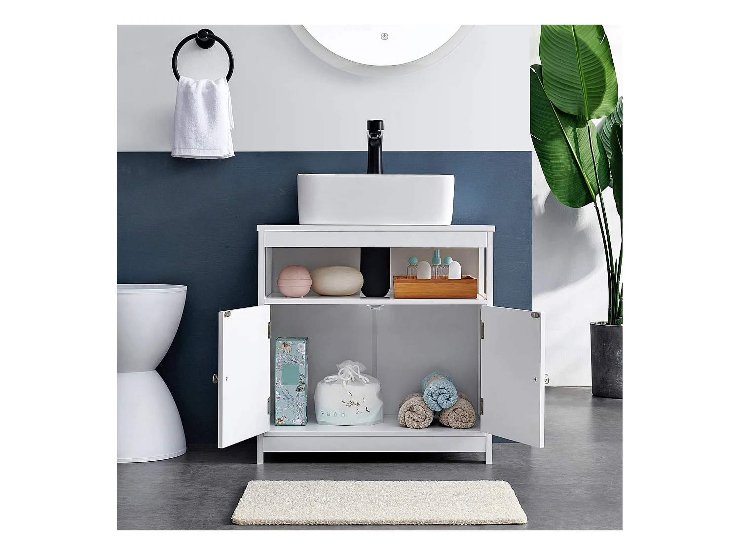 Waschbeckenunterschrank mit  Türen Accra