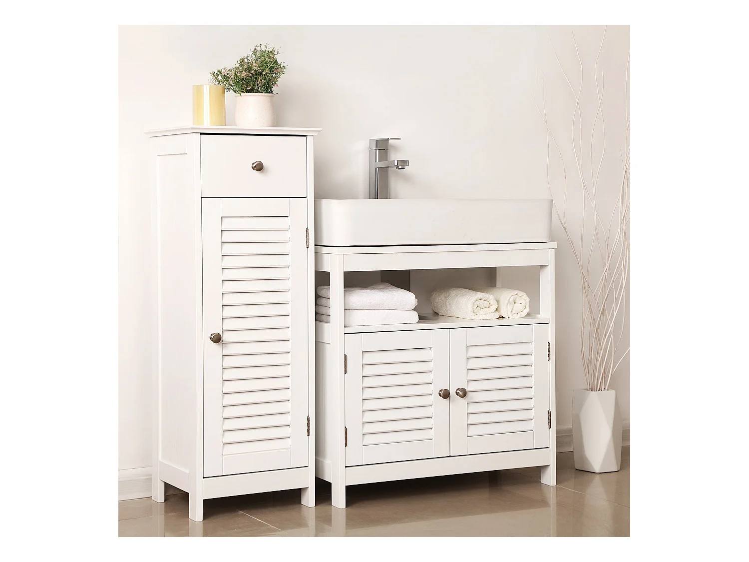 Waschbeckenunterschrank Bissau