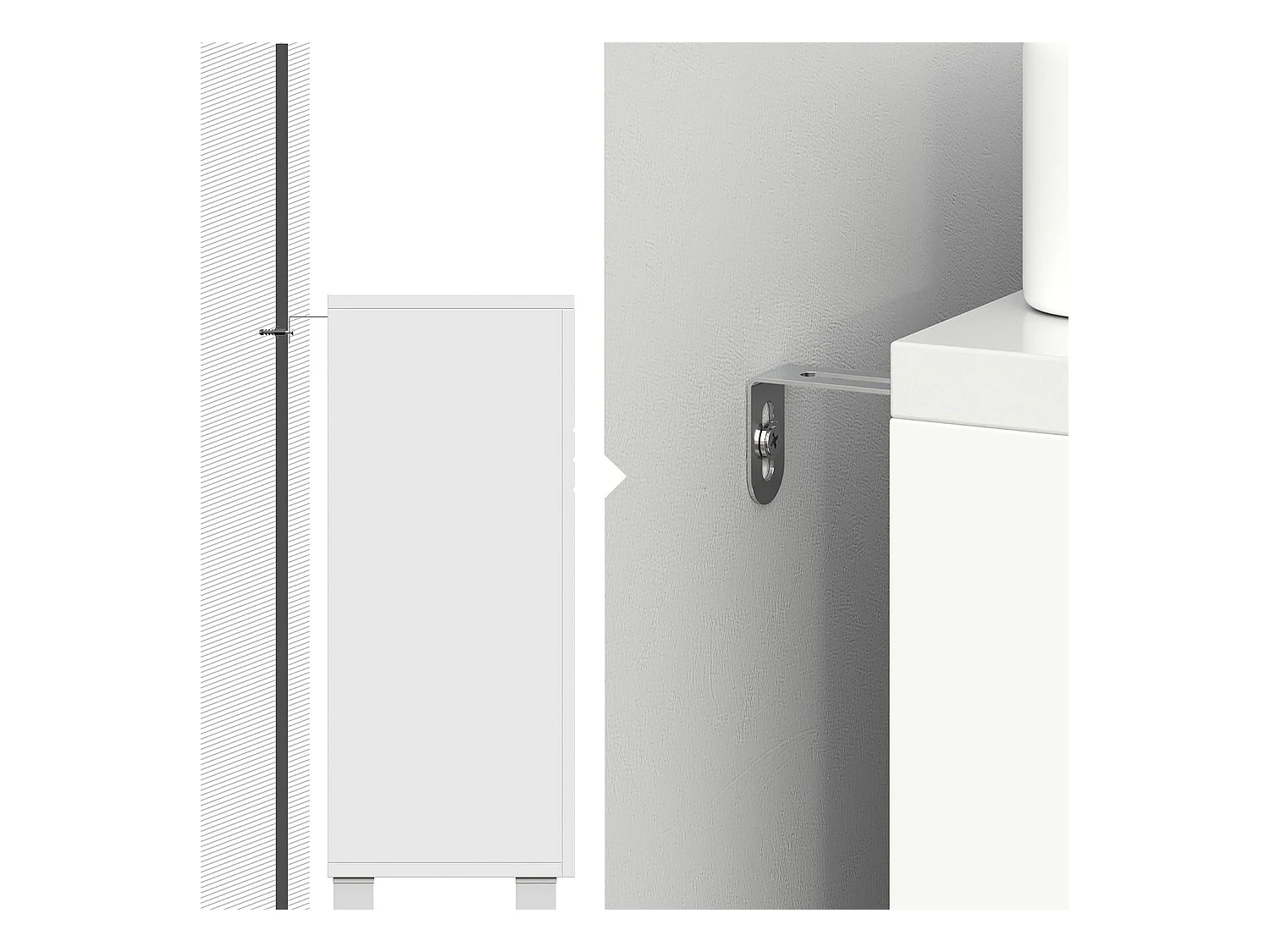 Waschbeckenunterschrank Toledo