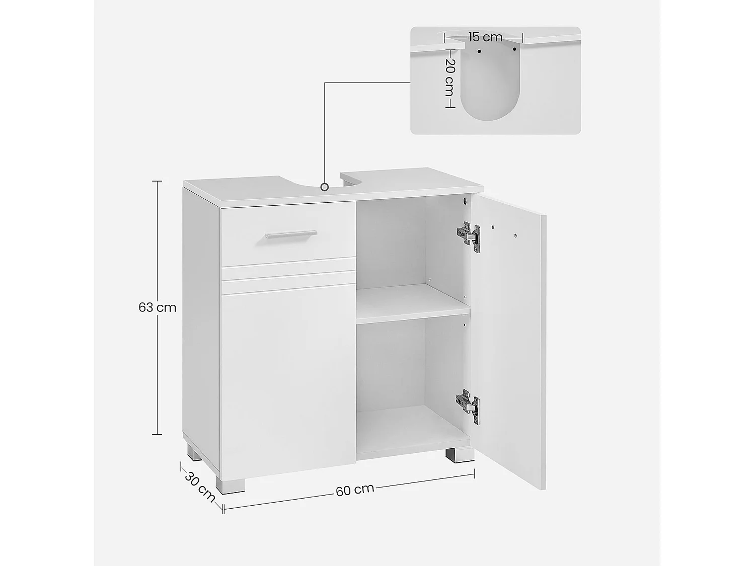 Mobile lavabo Toledo