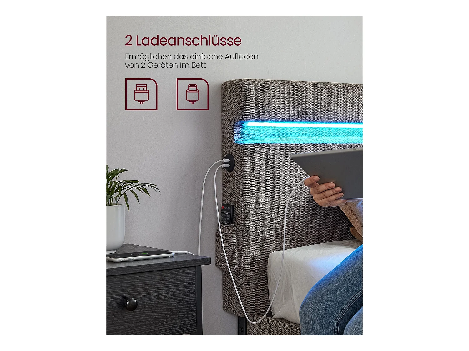 Letto matrimoniale McMinnville