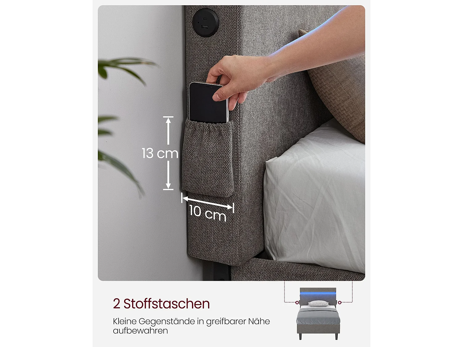 Doppelbett McMinnville