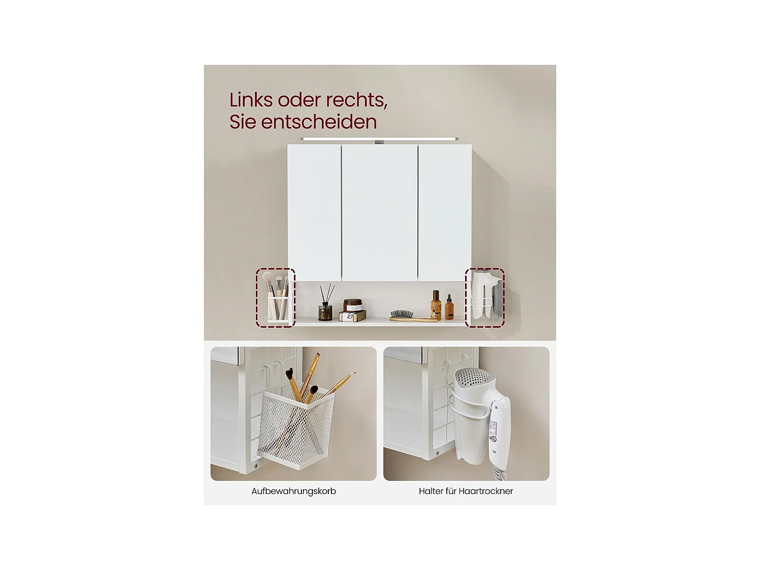 Spiegelschrank Addis Ababa