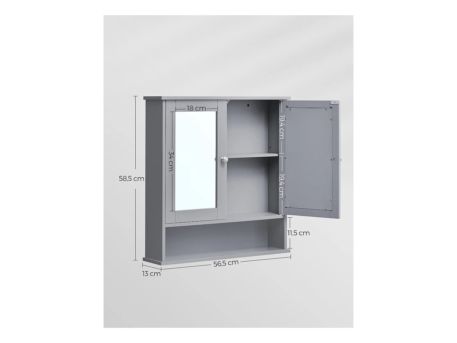 Spiegelschrank Lusaka