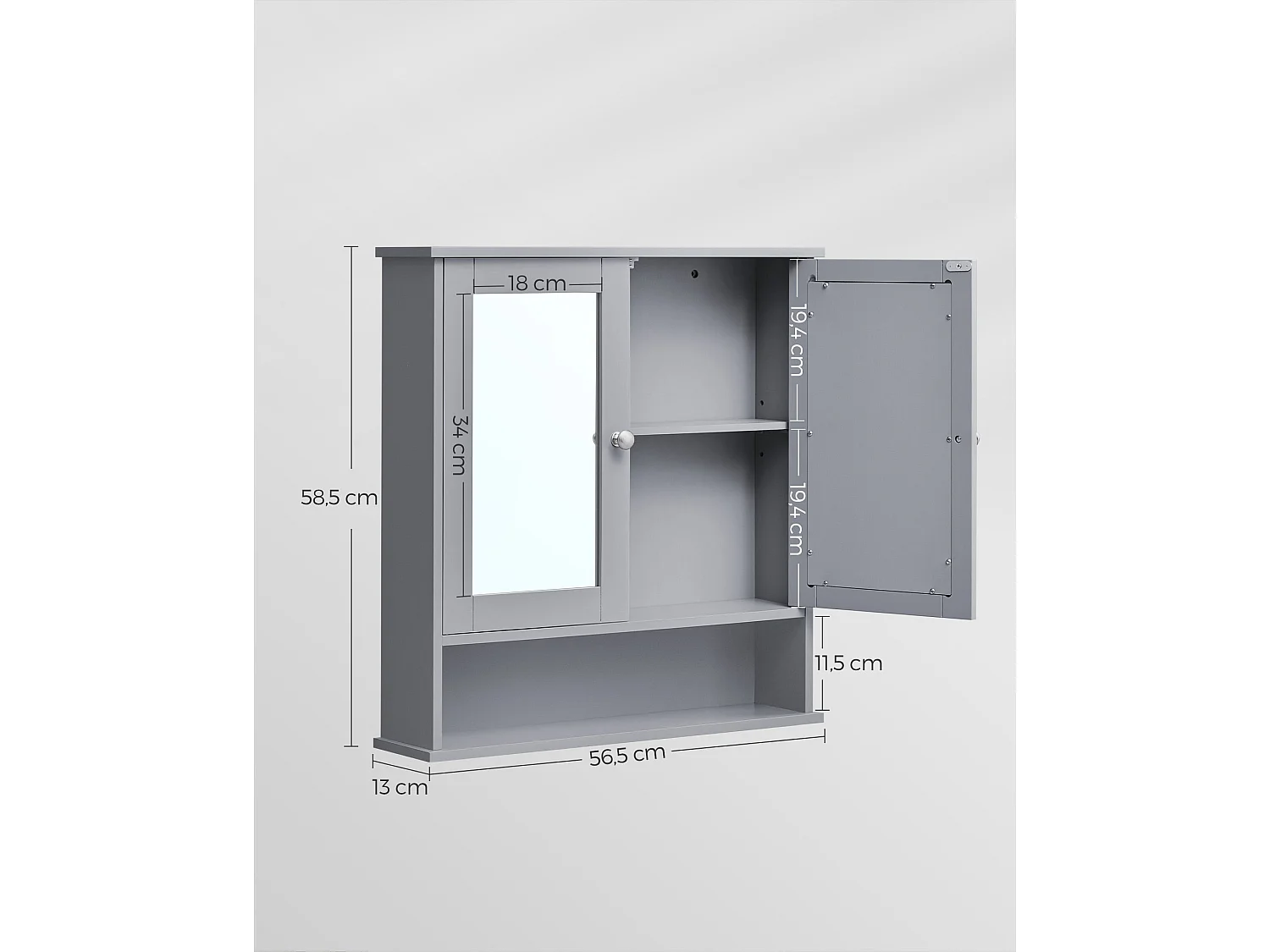 Spiegelschrank Lusaka