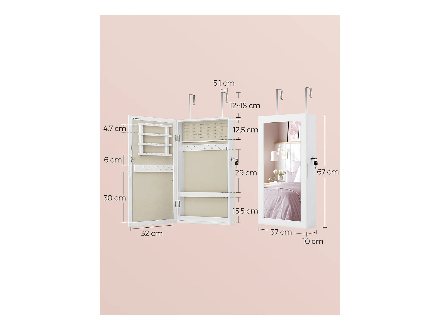 Spiegelschrank Kigali