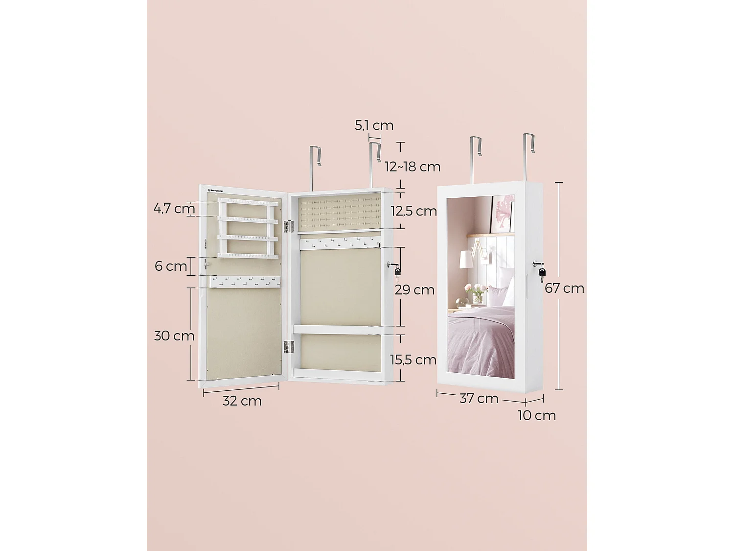 Spiegelschrank Kigali