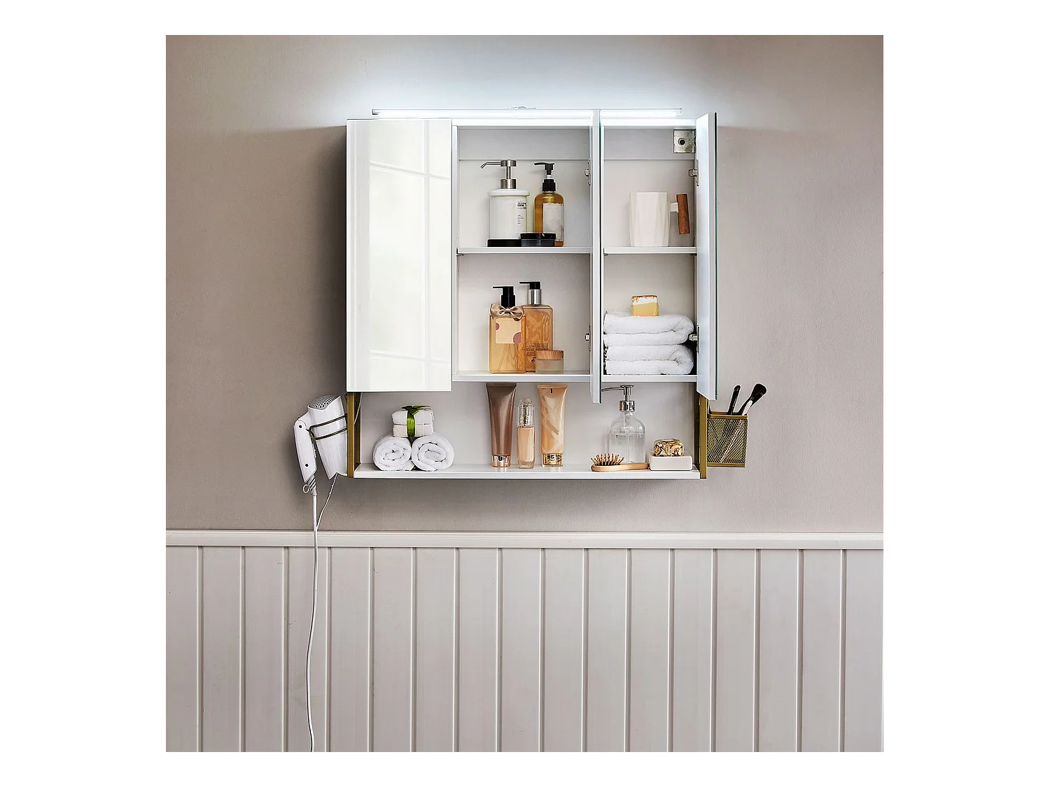 Spiegelschrank Badezimmerschrank Herāt