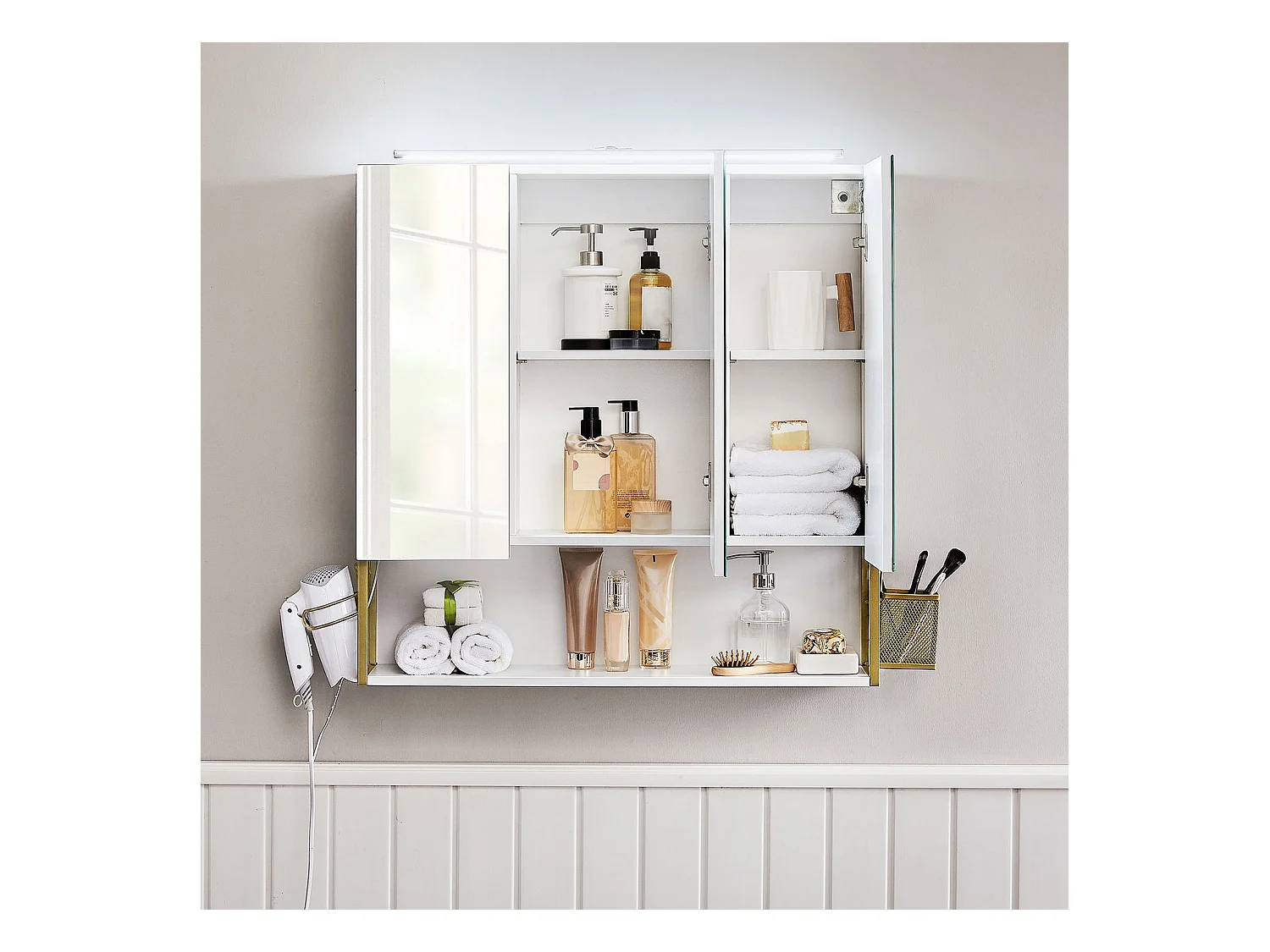 Spiegelschrank Badezimmerschrank Herāt