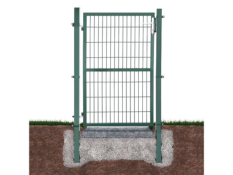 Gartentor mit Schloss