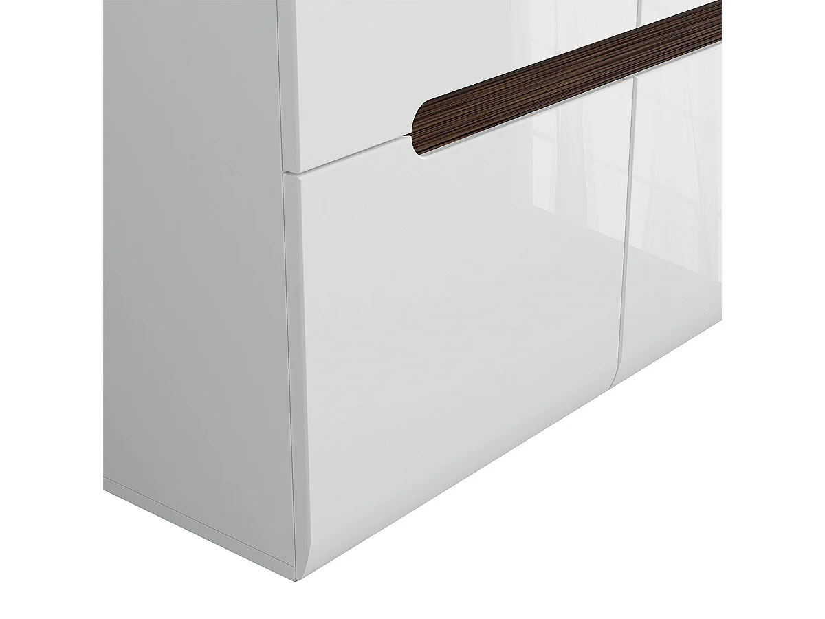 Buffet 4 ante Darrel bianco 84cm