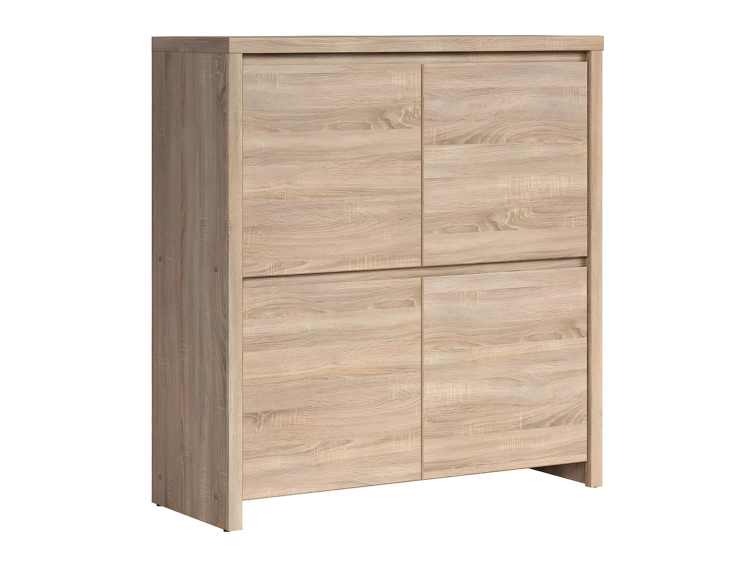 Soren Wood 4-deurs dressoir