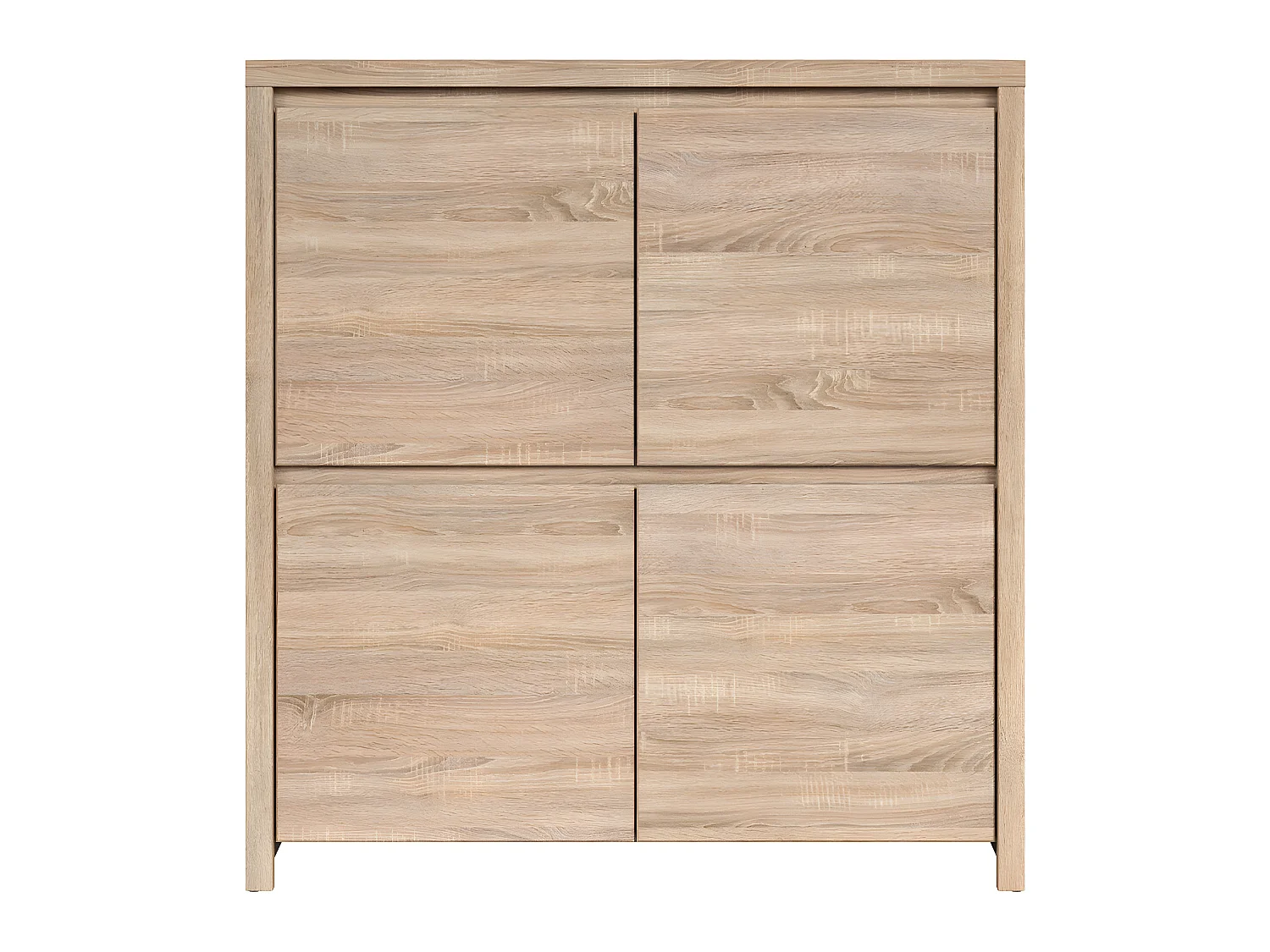 Soren Wood 4-deurs dressoir