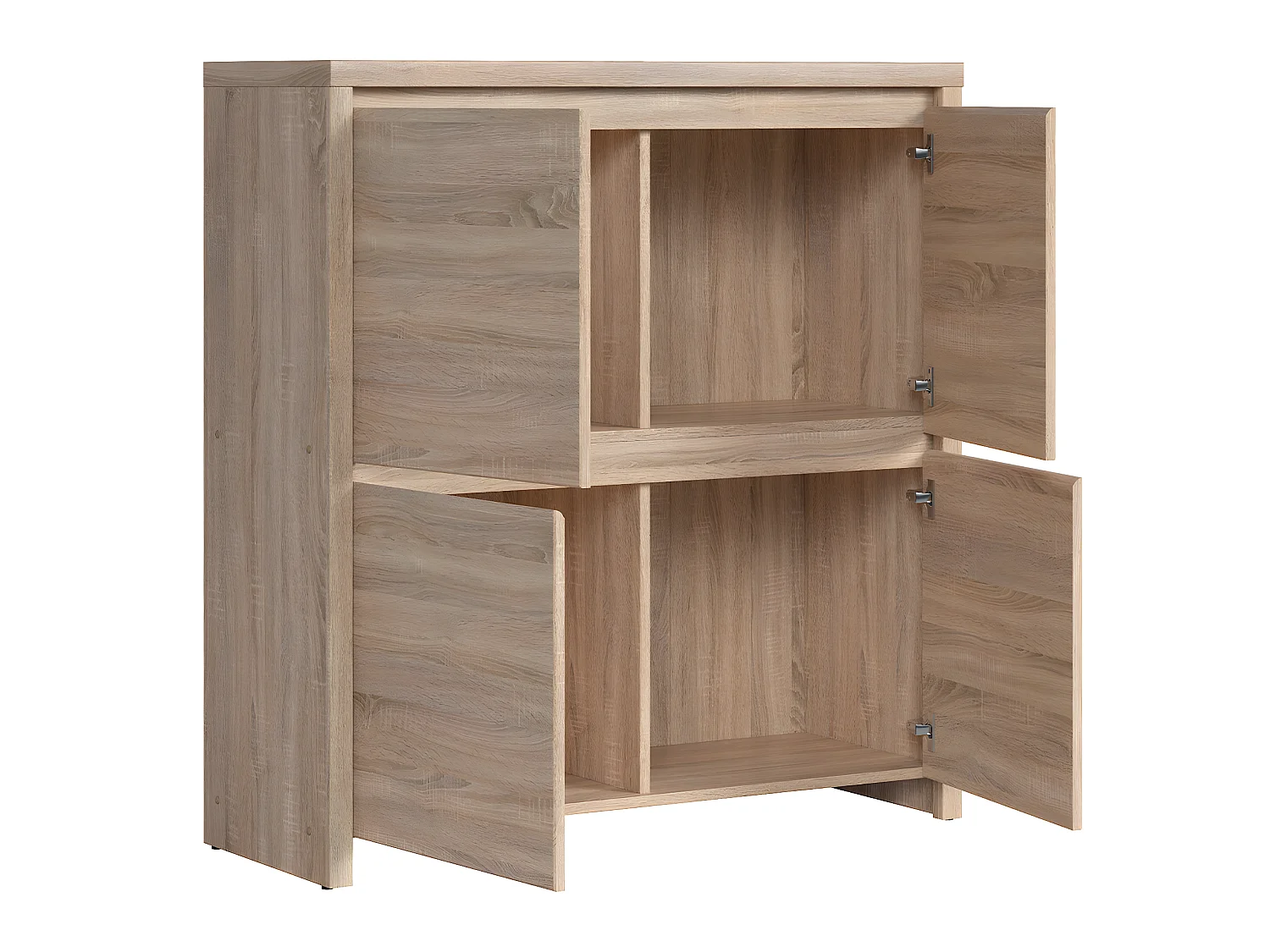 Soren Wood 4-deurs dressoir
