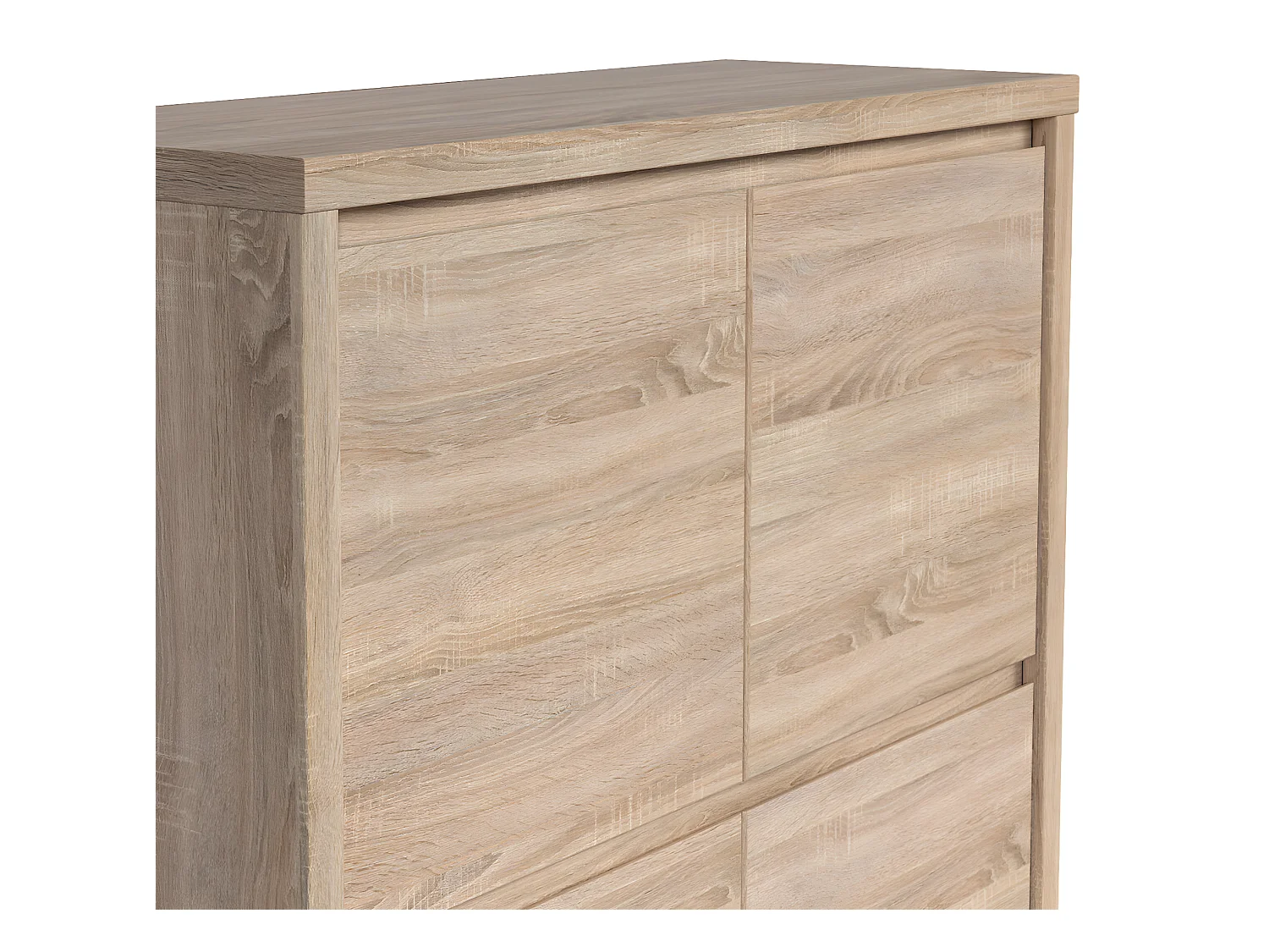 Soren Wood 4-deurs dressoir