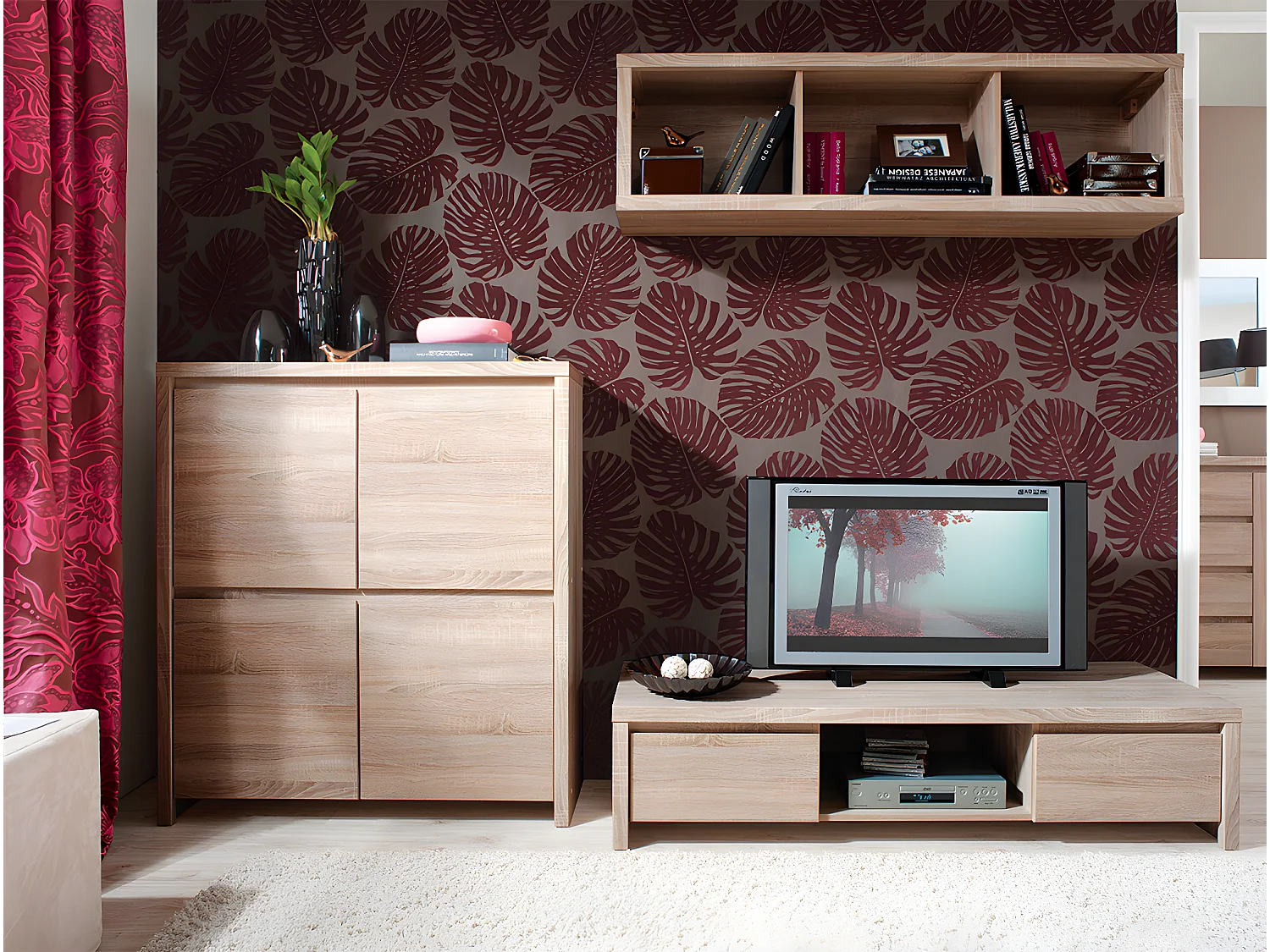 Buffet 4 portes Soren Bois