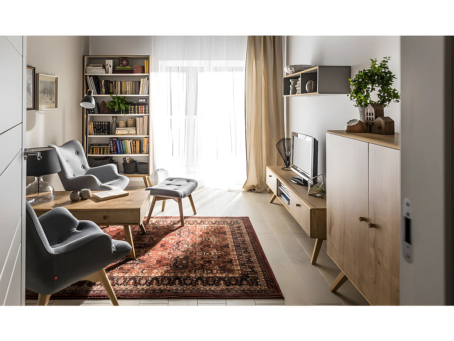 Buffet 2 portes Nature Bois