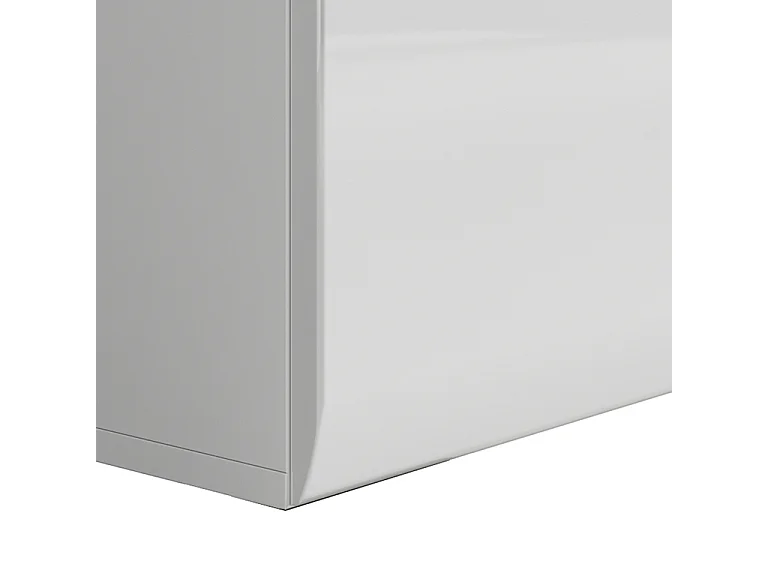 Buffet 3 ante 3 cassetti Darrel bianco 84cm