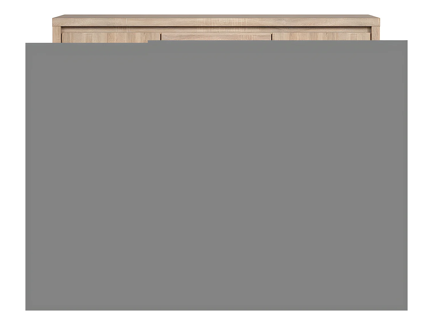 Buffet 2 portes 4 tiroirs Soren Bois