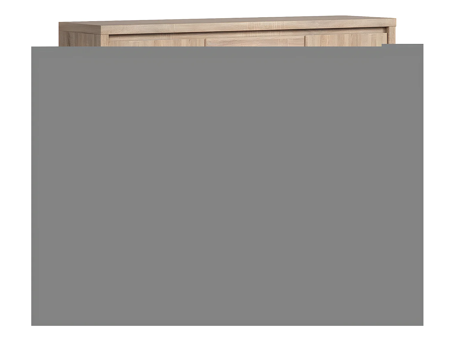 Soren Wood 2-deurs dressoir met 4 laden