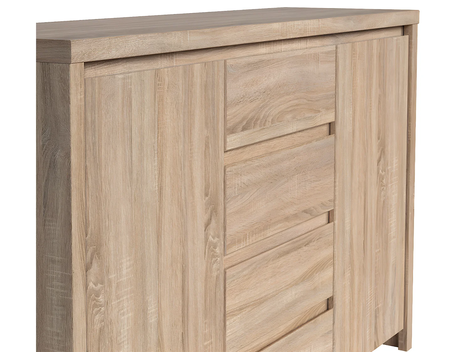 Bufé 2 puertas y 4 cajones Soren Madera