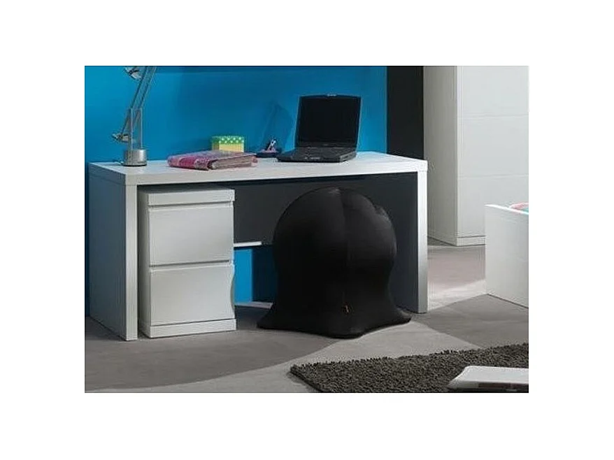 Bureau Enfant "Lara" 150cm Blanc
