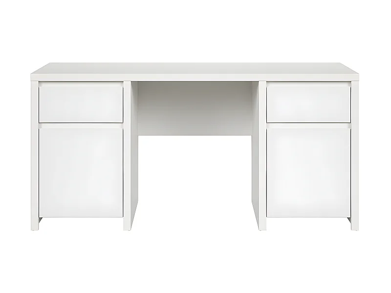 Escritorio 2 puertas 2 cajones Soren Blanco