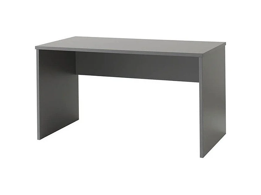 Escritorio de madera de haya gris antracita London