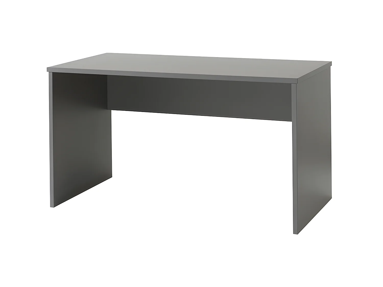 Bureau Design Enfant "London" 140cm Gris Anthracite