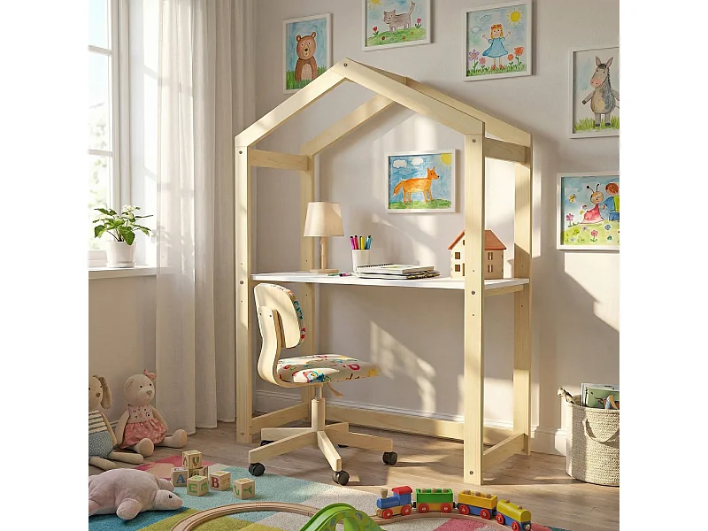 Bureau cabane YOYO - Bureau Réglable en hauteur