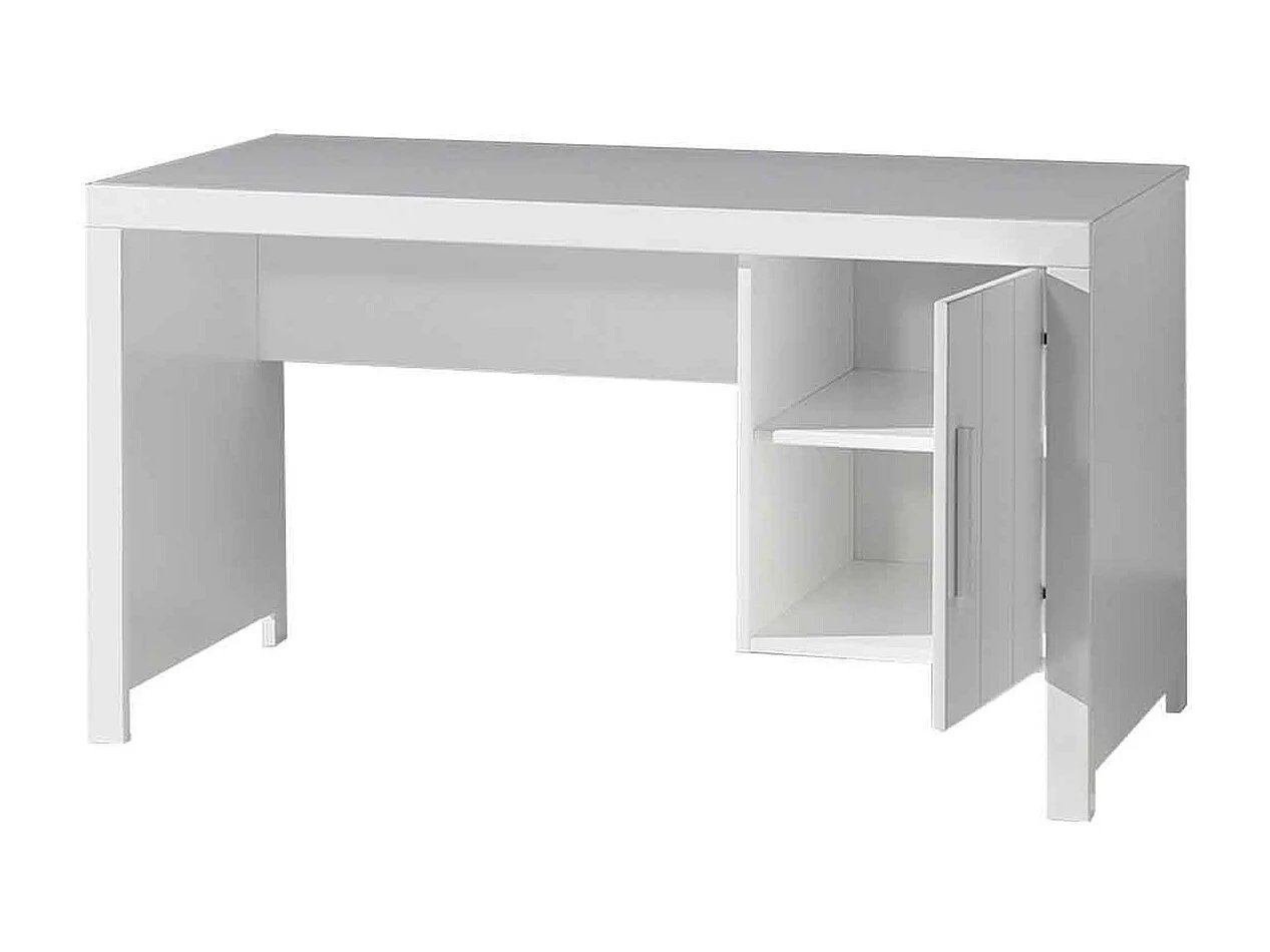 Bureau Enfant "Erik" 137cm Blanc