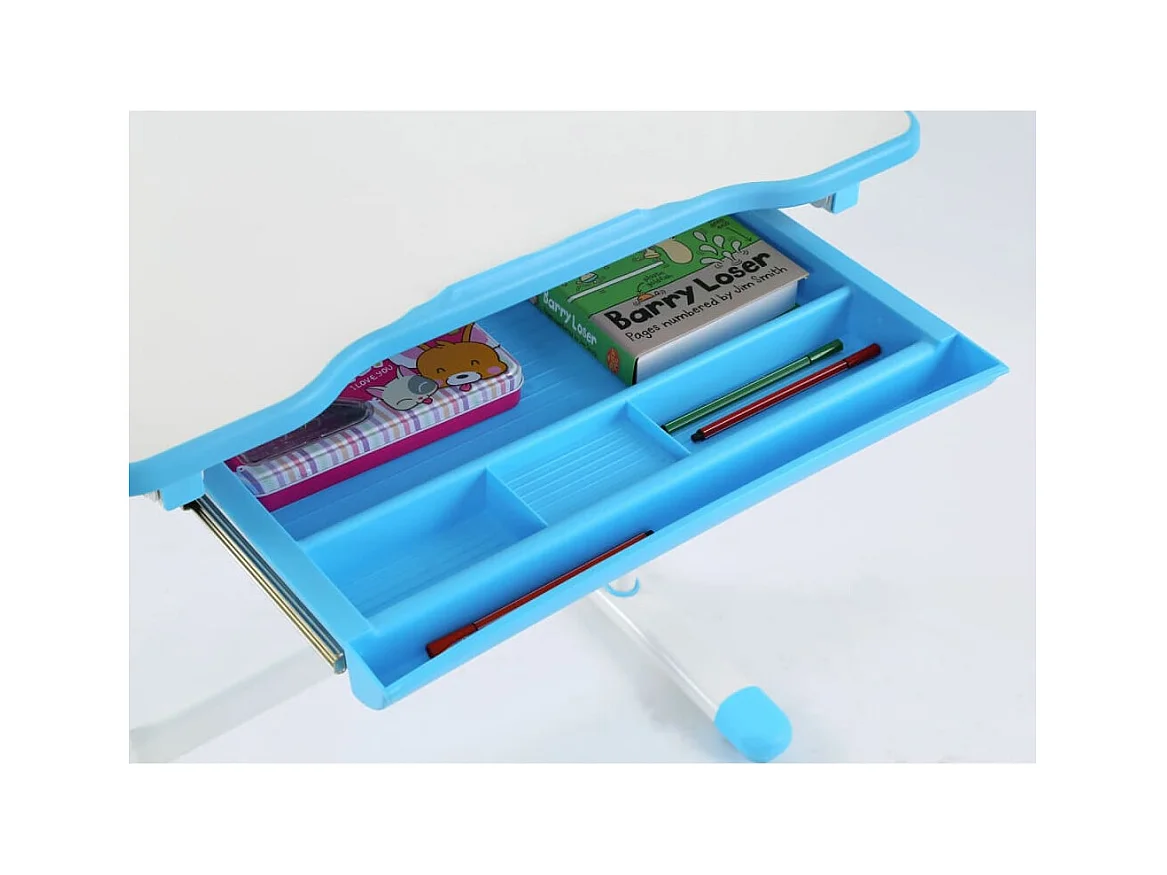 Bureau & Chaise Enfant "Comfortline" 66cm Bleu