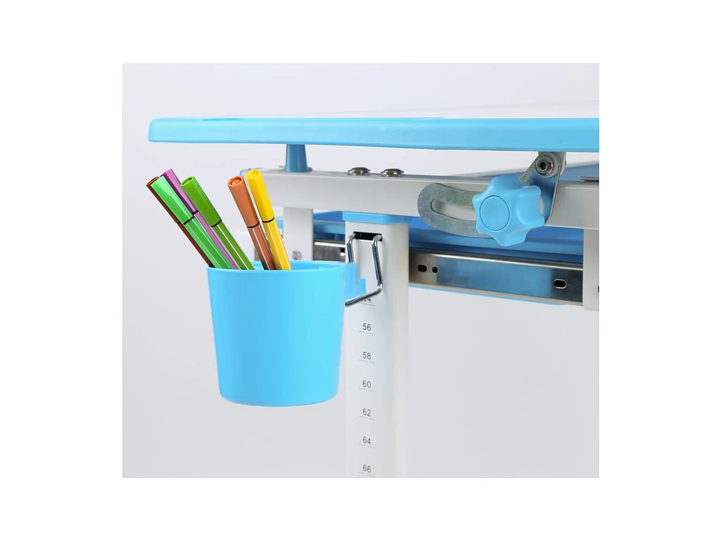 Bureau & Chaise Enfant "Comfortline" 66cm Bleu