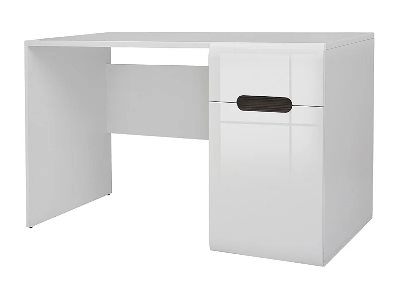 Scrivania 1 anta 1 cassetto Darrel bianco 75cm