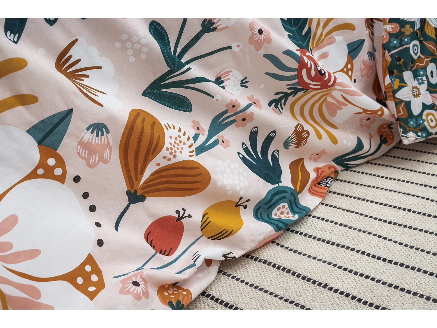 Parure Housse de couette 140 x 200 cm Ballade Champêtre