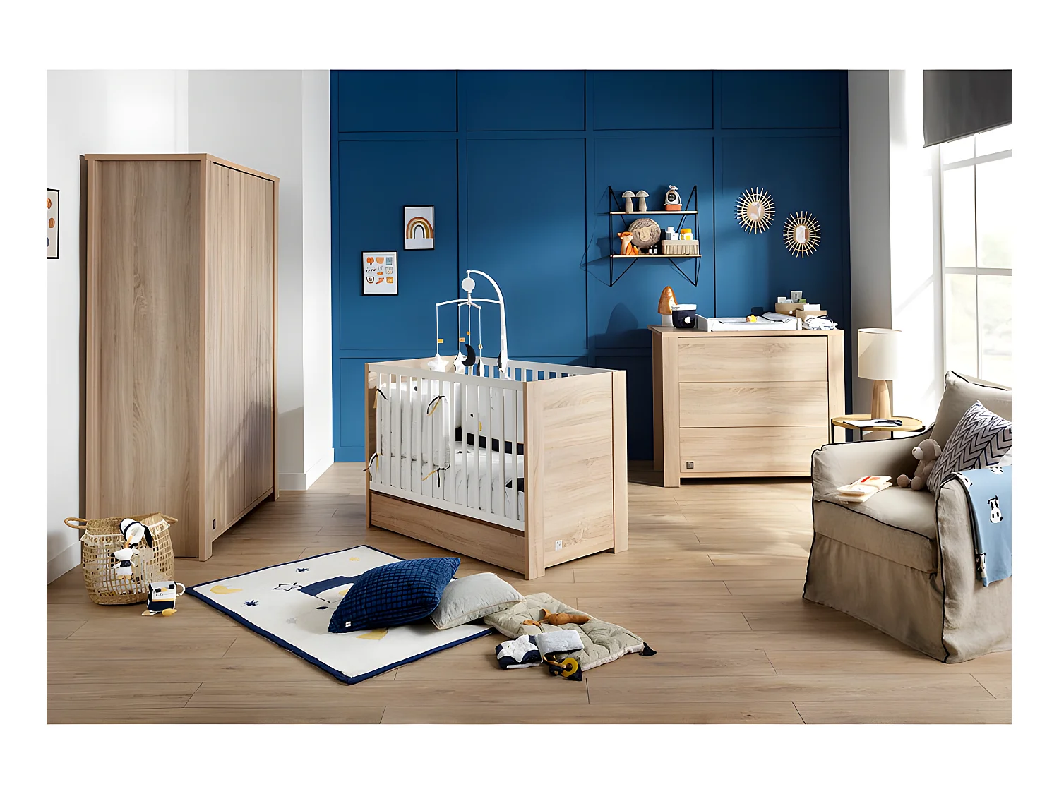 Armoire 2 portes Antonin Bois