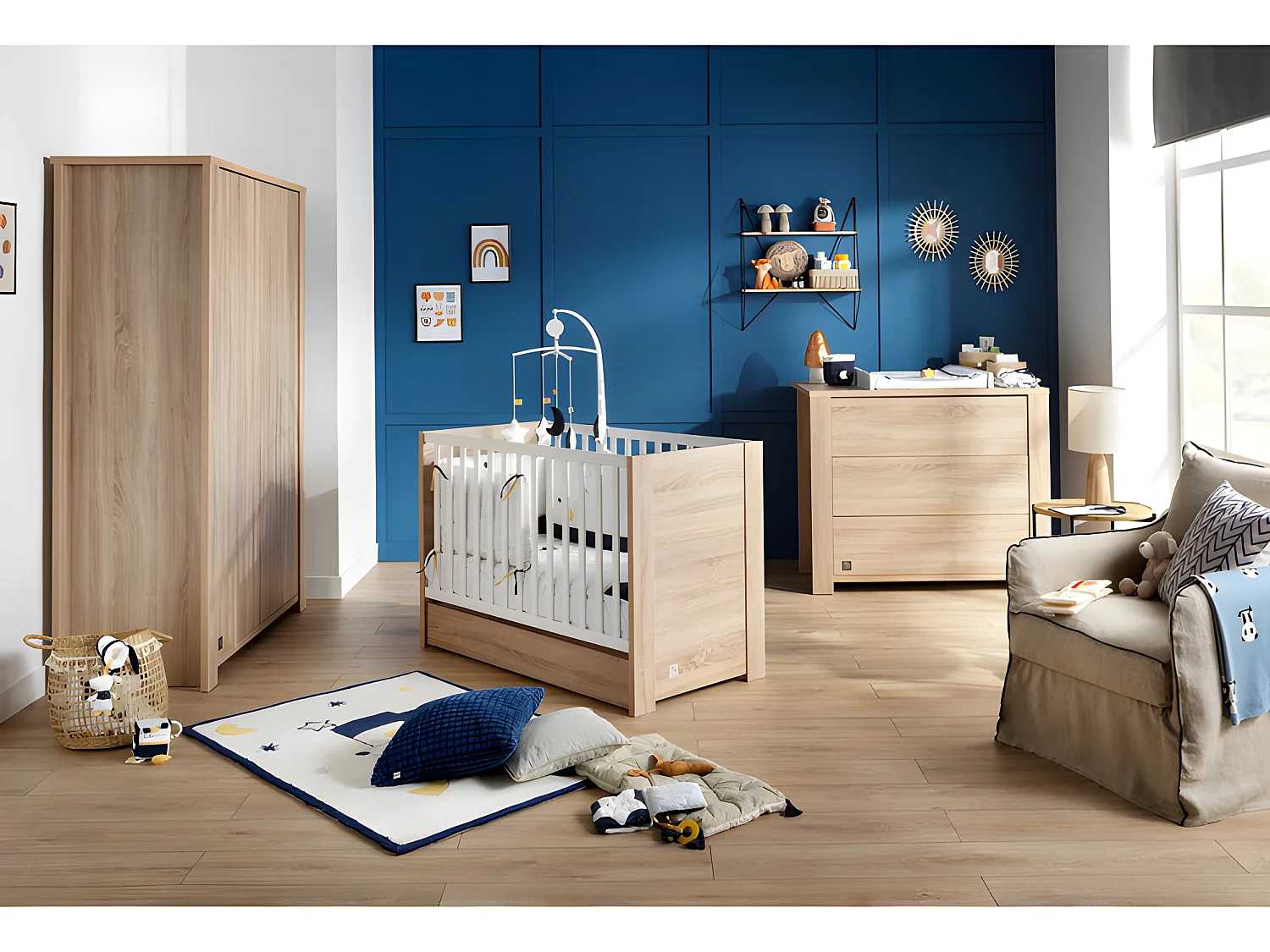 Armoire 2 portes Antonin Bois