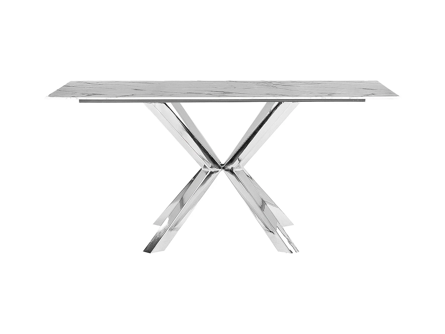 Table de repas SABROSA Argenté 160 cm 90 cm