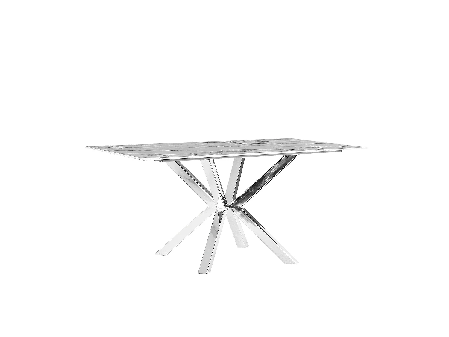 Table de repas SABROSA Argenté 160 cm 90 cm