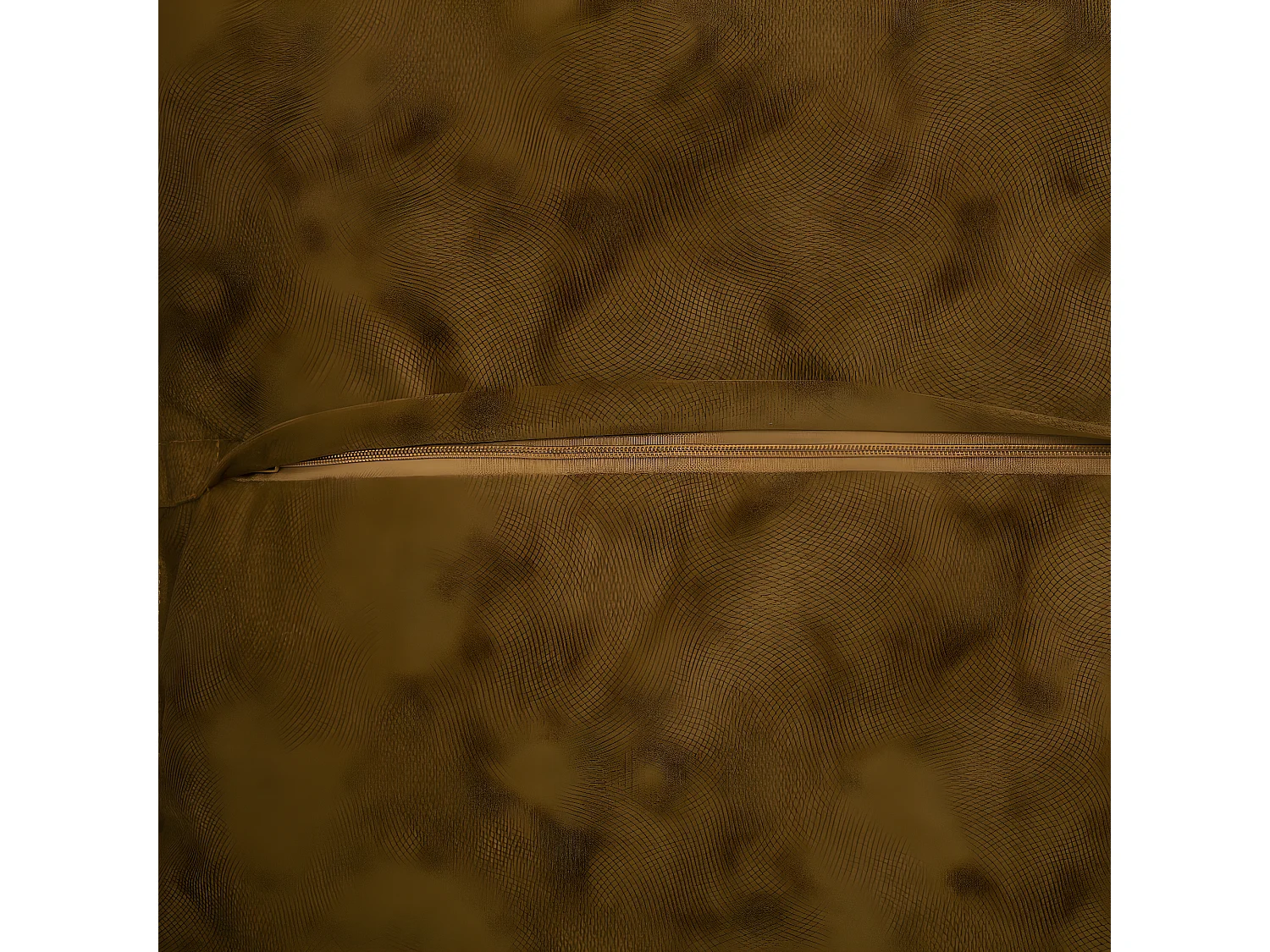 Lot de 2 coussins déhoussables en polyester coloris Mordoré - longueur 45 x Profondeur 5 x Hauteur 45 cm