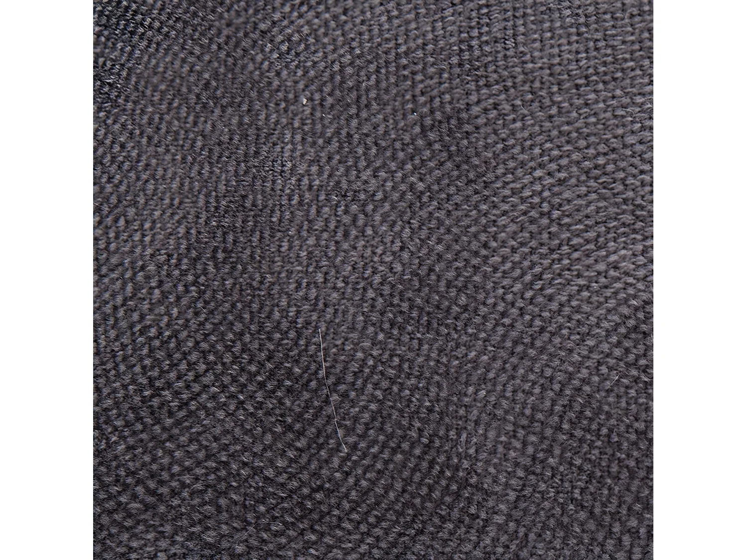 Lot de 6 coussins déhoussables en polyester coloris Gris foncé - longueur 45 x Profondeur 5 x Hauteur 45 cm