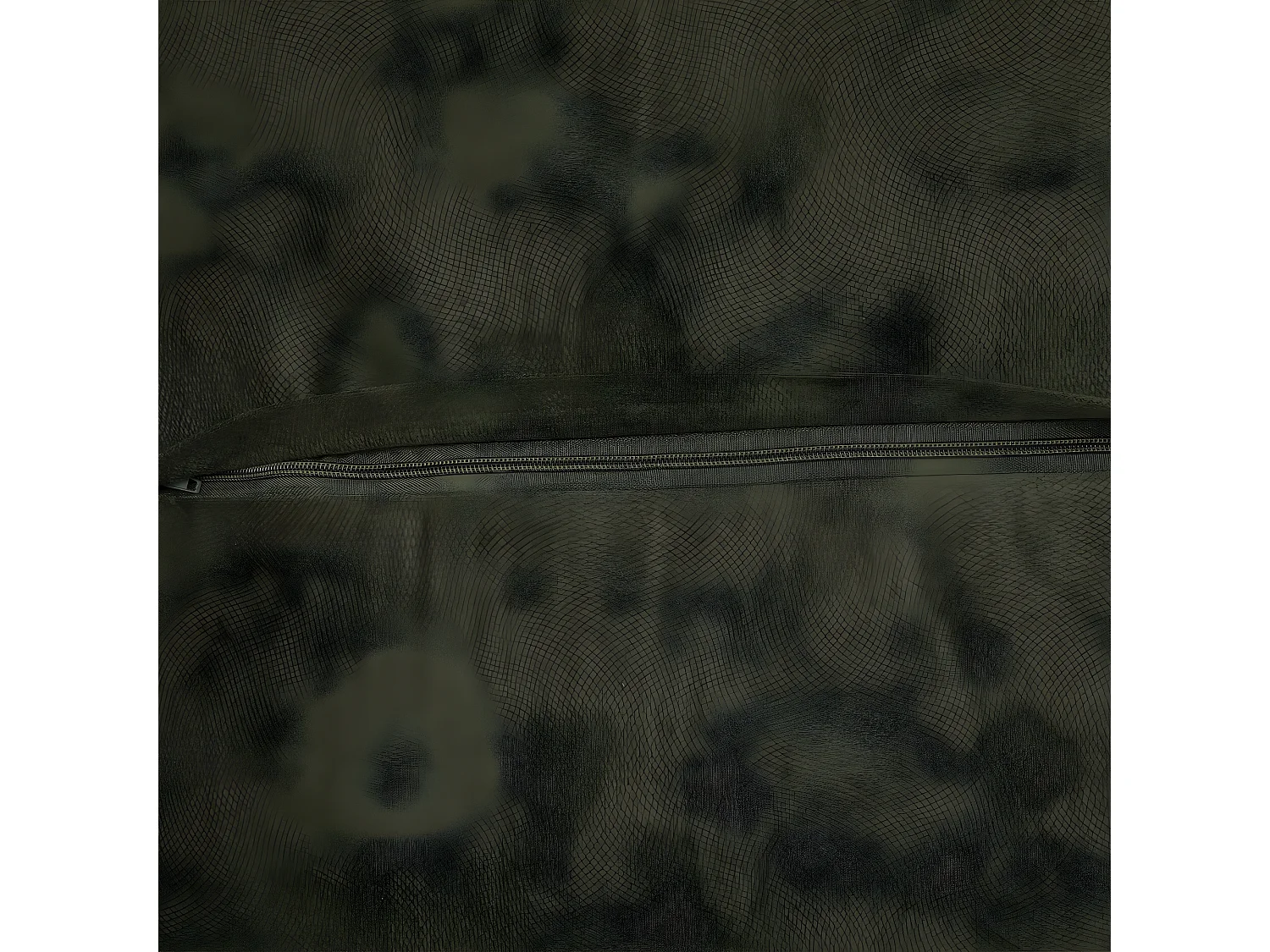 Lot de 6 coussins déhoussables en polyester coloris vert kaki - longueur 45 x Profondeur 5 x Hauteur 45 cm