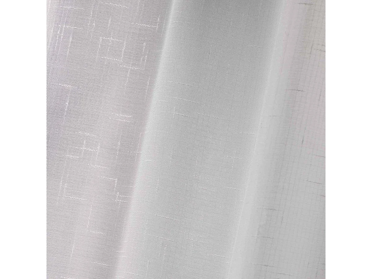 Rideau Voilage à Oeillets "Luminea" 140x240cm Blanc