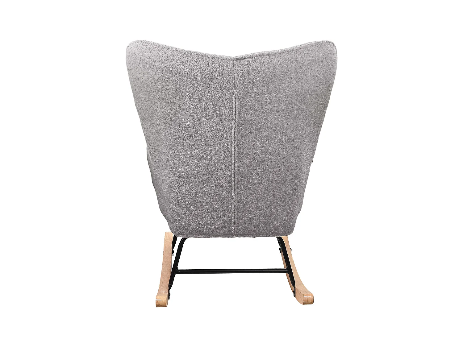 Schommelstoel voor volwassenen - Ergonomische schommelstoel voor buiten - voor de woonkamer - Grijs