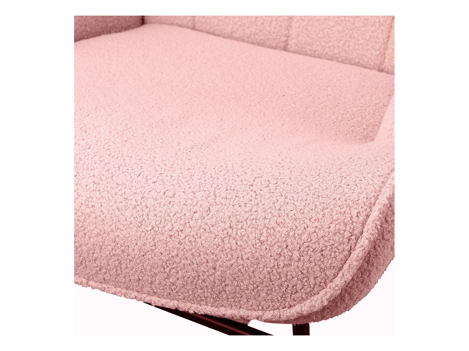 Schommelstoel voor volwassenen - Ergonomische schommelstoel voor buiten - voor de woonkamer - Roze