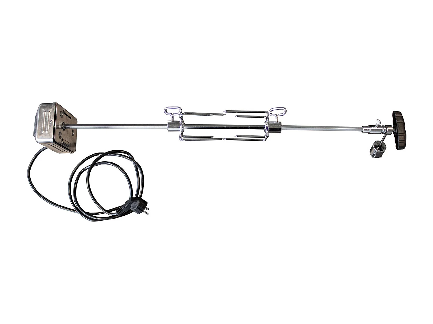 Gasgrill BLACK 3+1 + Drehspieß-Set