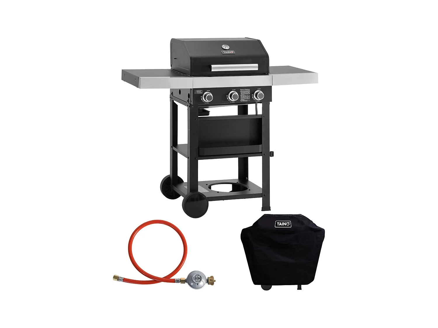 GASGRILL WABAYA 3+1 + Haube